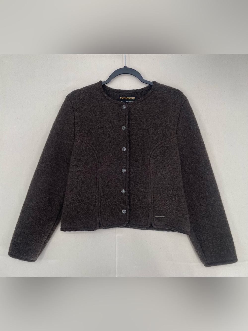 Geiger vintage women's boiled wool jacket